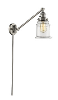 Franklin Restoration LED Swing Arm Lamp in Brushed Satin Nickel (405|237SNG182LED)