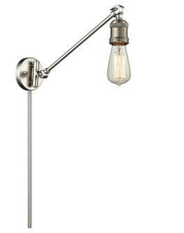 Franklin Restoration One Light Swing Arm Lamp in Brushed Satin Nickel (405|237SN)