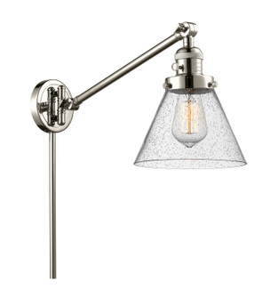 Franklin Restoration One Light Swing Arm in Polished Nickel (405|237PNG44)