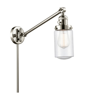 Franklin Restoration LED Swing Arm Lamp in Polished Nickel (405|237PNG314LED)