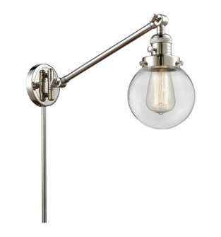 Franklin Restoration LED Swing Arm Lamp in Polished Nickel (405|237PNG2026LED)