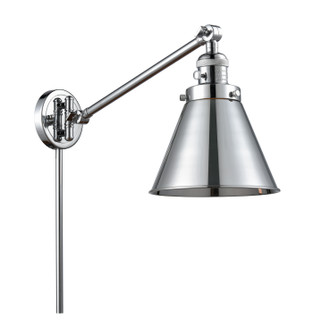 Franklin Restoration One Light Swing Arm Lamp in Polished Chrome (405|237PCM13PC)