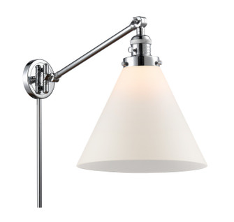 Franklin Restoration One Light Swing Arm in Polished Chrome (405|237PCG41L)