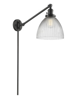 Franklin Restoration One Light Swing Arm Lamp in Oil Rubbed Bronze (405|237OBG222)