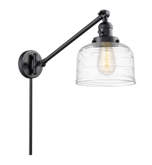 Franklin Restoration One Light Swing Arm Lamp in Matte Black (405|237BKG713)