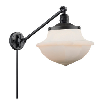 Franklin Restoration LED Swing Arm Lamp in Matte Black (405|237BKG541LED)