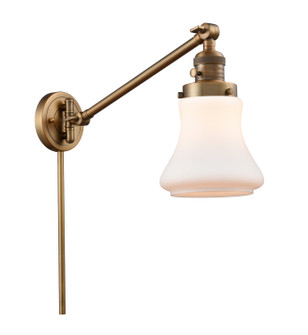 Franklin Restoration One Light Swing Arm Lamp in Brushed Brass (405|237BBG191)