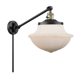 Franklin Restoration LED Swing Arm in Black Antique Brass (405|237BABG541LED)
