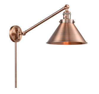 Franklin Restoration LED Swing Arm in Antique Copper (405|237ACM10ACLED)
