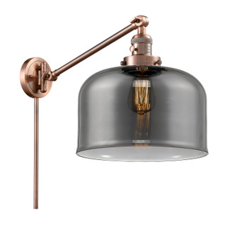 Franklin Restoration One Light Swing Arm Lamp in Antique Copper (405|237ACG73L)