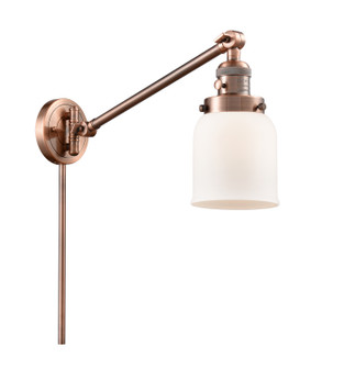 Franklin Restoration One Light Swing Arm Lamp in Antique Copper (405|237ACG51)