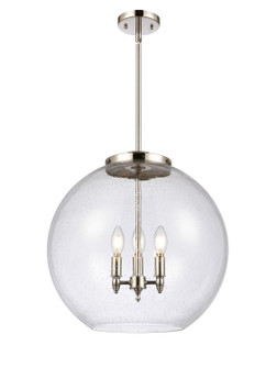Essex LED Pendant in Polished Nickel (405|2213SPNG12418LED)
