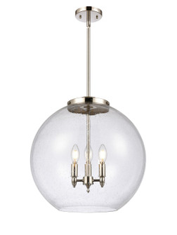 Ballston LED Pendant in Polished Nickel (405|2213SPNG12418LED)