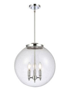 Franklin Restoration Three Light Pendant in Polished Chrome (405|2213SPCG20416)