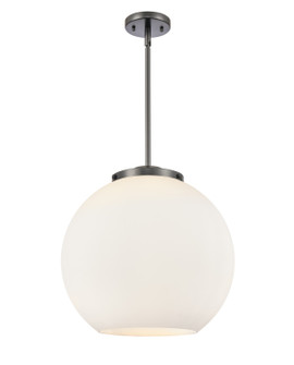Essex LED Pendant in Matte Black (405|2213SBKG12116LED)