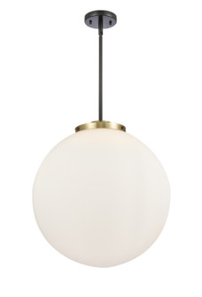 Essex LED Pendant in Black Antique Brass (405|2213SBABG20118LED)
