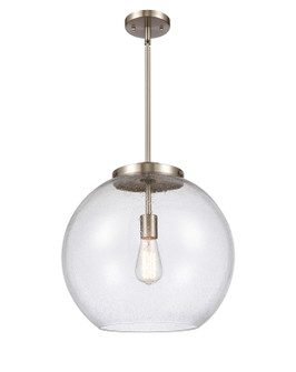 Essex One Light Pendant in Brushed Satin Nickel (405|2211SSNG12416)
