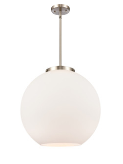 Essex One Light Pendant in Brushed Satin Nickel (405|2211SSNG12118)