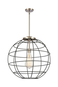 Essex One Light Pendant in Satin Nickel (405|2211SSNCE22BK)