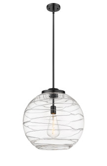 Ballston One Light Pendant in Matte Black (405|2211SBKG121318)