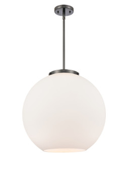 Essex LED Pendant in Matte Black (405|2211SBKG12118LED)