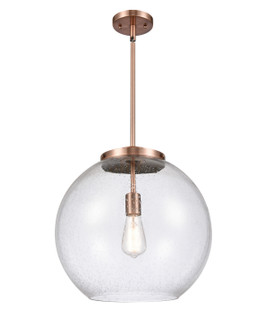 Ballston LED Pendant in Antique Copper (405|2211SACG12416LED)