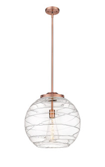 Essex LED Pendant in Antique Copper (405|2211SACG121316BB95LED)