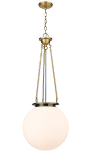 Essex One Light Pendant in Brushed Brass (405|2211PBBG20116)