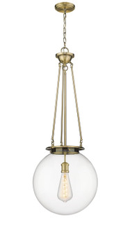 Essex One Light Pendant in Antique Brass (405|2211PABG20216)