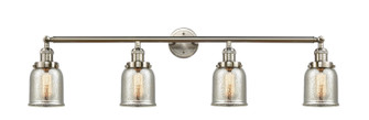 Franklin Restoration Four Light Bath Vanity in Brushed Satin Nickel (405|215SNG58)