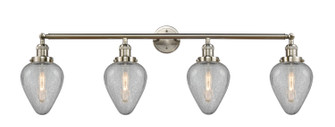 Franklin Restoration Four Light Bath Vanity in Brushed Satin Nickel (405|215SNG165)