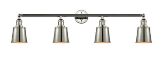 Franklin Restoration Four Light Bath Vanity in Polished Nickel (405|215PNM9PN)