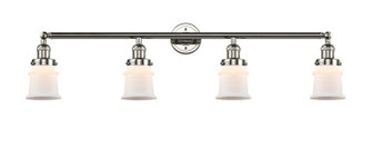 Franklin Restoration Four Light Bath Vanity in Polished Nickel (405|215PNG181S)