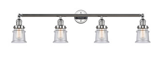Franklin Restoration Four Light Bath Vanity in Polished Chrome (405|215PCG184S)