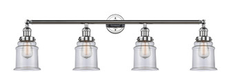 Franklin Restoration Four Light Bath Vanity in Polished Chrome (405|215PCG182)