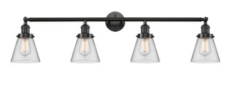 Franklin Restoration Four Light Bath Vanity in Oil Rubbed Bronze (405|215OBG62)
