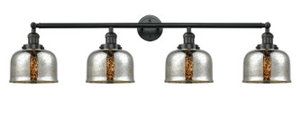 Franklin Restoration Four Light Bath Vanity in Matte Black (405|215BKG78)