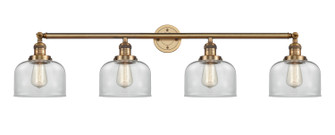 Franklin Restoration Four Light Bath Vanity in Brushed Brass (405|215BBG72)