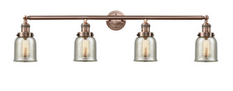 Franklin Restoration Four Light Bath Vanity in Antique Copper (405|215ACG58)