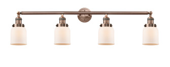 Franklin Restoration Four Light Bath Vanity in Antique Copper (405|215ACG51)