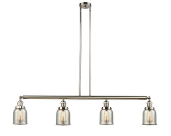 Franklin Restoration Four Light Island Pendant in Polished Nickel (405|214PNG58)