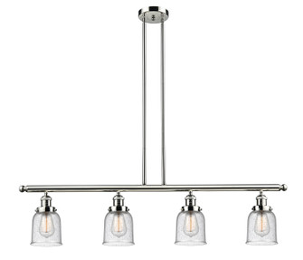 Franklin Restoration Four Light Island Pendant in Polished Nickel (405|214PNG54)