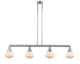 Franklin Restoration Four Light Island Pendant in Polished Chrome (405|214PCG321)