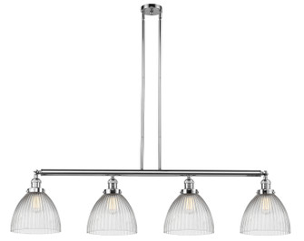 Franklin Restoration Four Light Island Pendant in Polished Chrome (405|214PCG222)