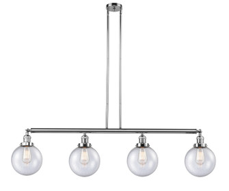 Franklin Restoration LED Island Pendant in Polished Chrome (405|214PCG2048LED)