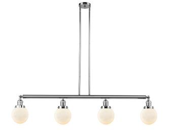 Franklin Restoration Four Light Island Pendant in Polished Chrome (405|214PCG2016)