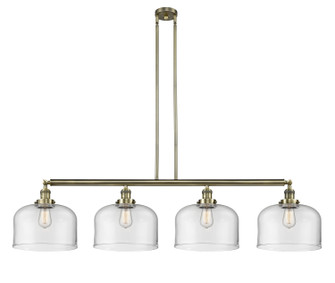 Franklin Restoration LED Island Pendant in Antique Brass (405|214ABG72LLED)