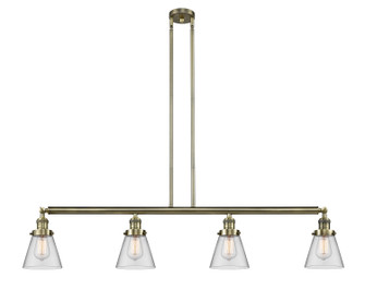 Franklin Restoration LED Island Pendant in Antique Brass (405|214ABG62LED)