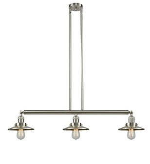 Franklin Restoration LED Island Pendant in Brushed Satin Nickel (405|213SNM2LED)
