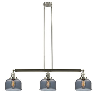 Franklin Restoration LED Island Pendant in Brushed Satin Nickel (405|213SNG73LED)